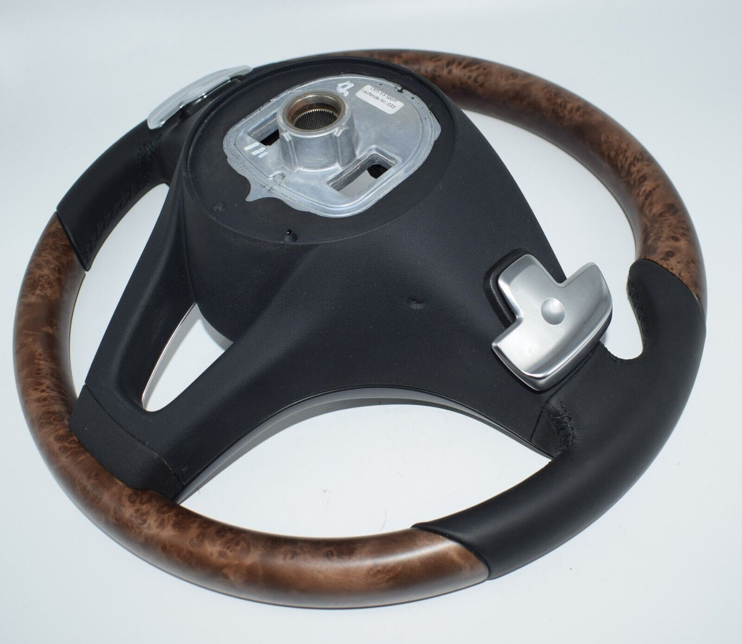 Original Mercedes Holzlenkrad w218 CLS Holzlenkrad a0004609803 Pappel hell schwa