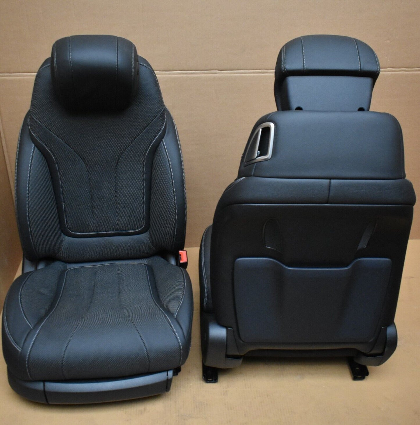 Original Mercedes w217 S Coupe Sitze vorne C217 schwarz Leder