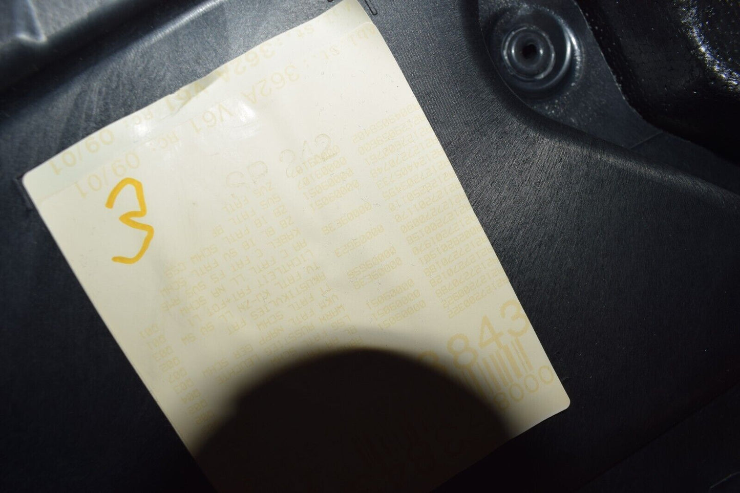 Original Mercedes E Klasse w212 Türverkleidung Türpappe vorne links