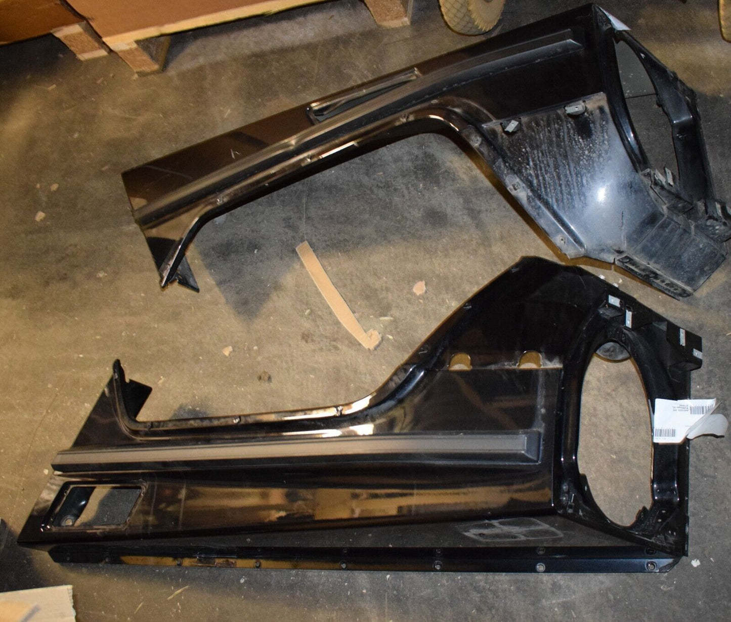 Original Mercedes Kotflügel Schwarz w463 G Klasse rechts links A4638807006