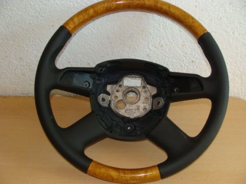 1 AUDI A6 A 6 a4 A3 Lederlenkrad A4 Holzlenkrad Q7 A8 steering wheel wood lenkra