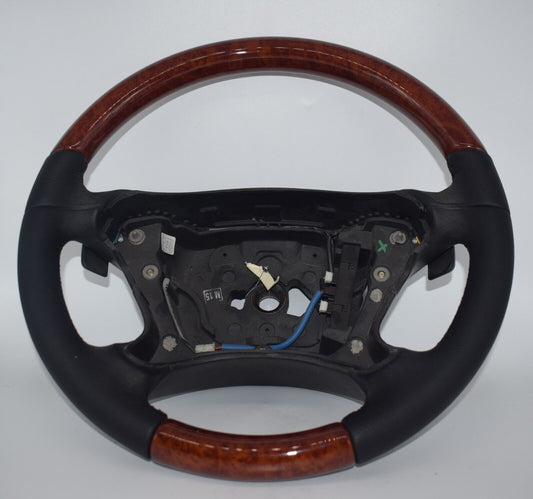 Original Mercedes w211 R230 Holzlenkrad SL Lenkrad
