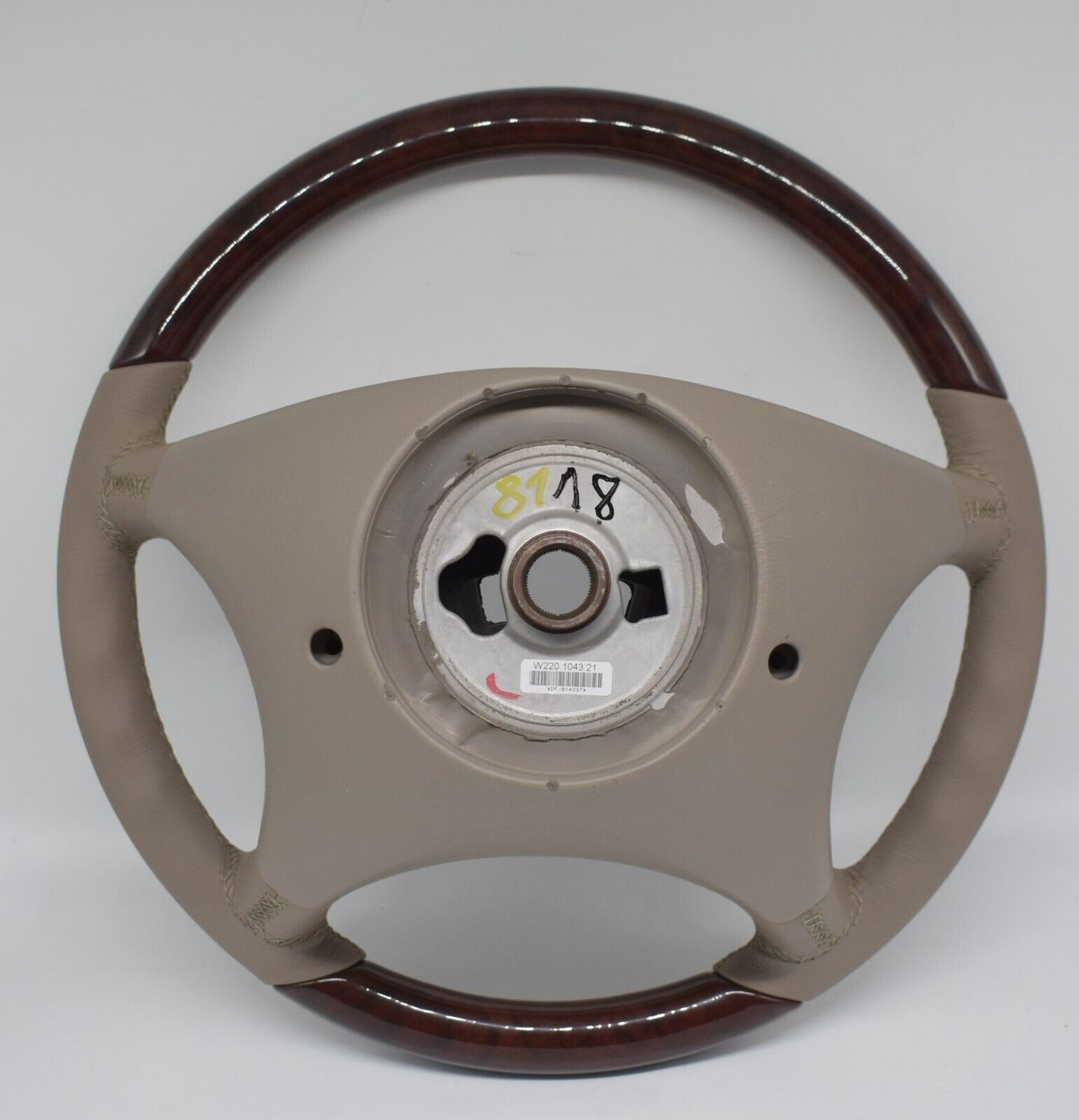 Original Mercedes Holzlenkrad w220 S Klasse CL w215 Leder Lenkrad