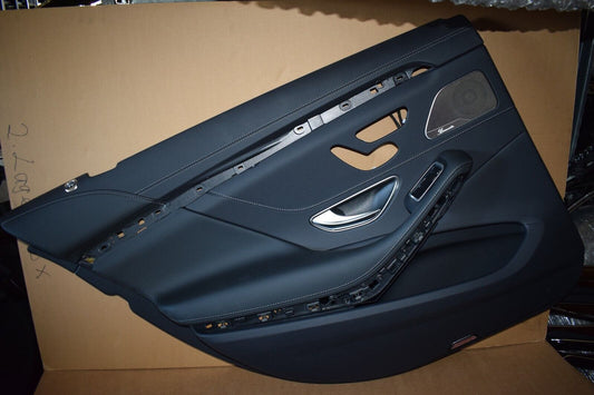 Original Mercedes S Klasse Türverkleidung Türpappe hinten links