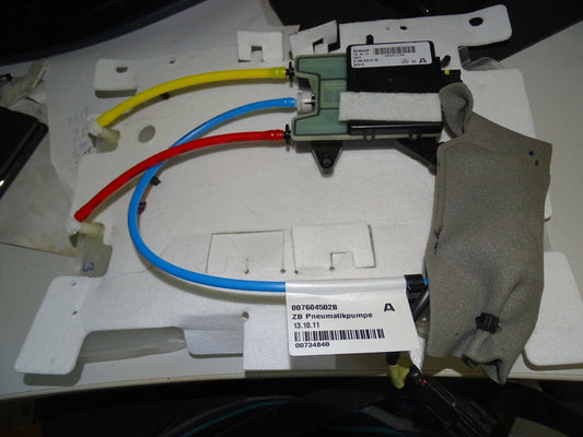 mercedes sitz lordosestüze lordos unterstuzung 0009105102 luft pumpe 007604502b