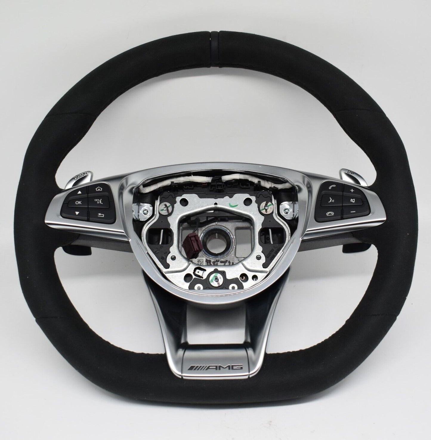 Original Mercedes AMG Lenkrad GT C190 Alcantara A1904600603 schwarze Naht