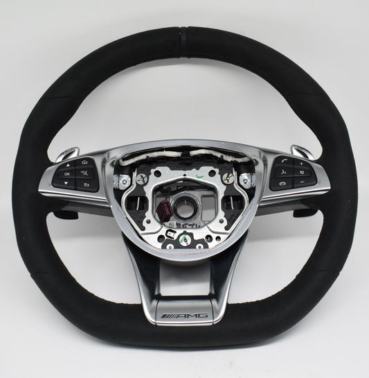 Original Mercedes AMG Lenkrad GT C190 Alcantara A1904600603 schwarze Naht