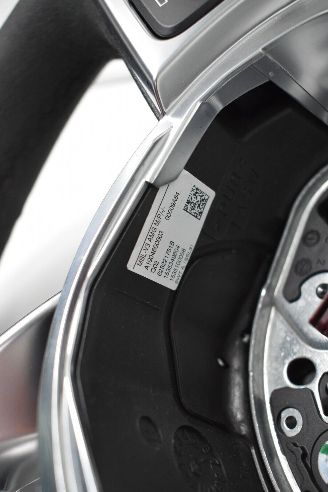 Original Mercedes AMG Lenkrad GT C190 Alcantara A1904600603 schwarze Naht