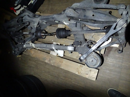 1 mercedes SL w230 SL55 r230 AMG hintereachse hinter achsträger hinten achse