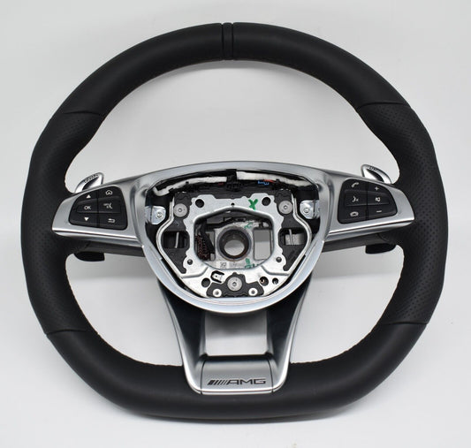 Mercedes Lenkrad AMG Lenkrad GT c190 a1904600203 Leder schwarz