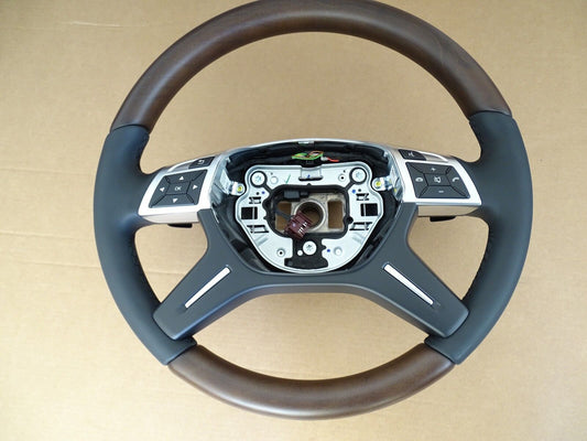 1 Mercedes b c e w204 w212 klasse holz holzlenkrad w246 w218 CLS Lenkrad matt