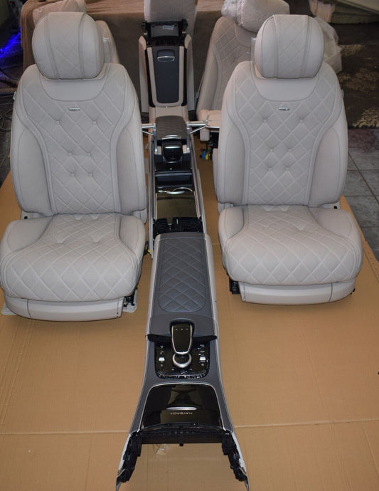Original Mercedes S X222 Maybach Innenausstattung Sitze Tür Mittelkonsole Tische