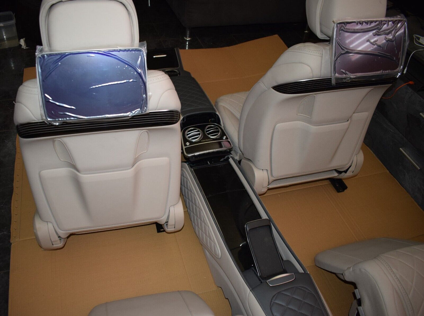 Original Mercedes S X222 Maybach Innenausstattung Sitze Tür Mittelkonsole Tische