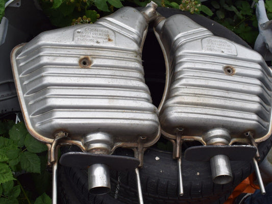 Original Mercedes w221 Endschalldämpfer a2214916200 a2214916100 S Klasse