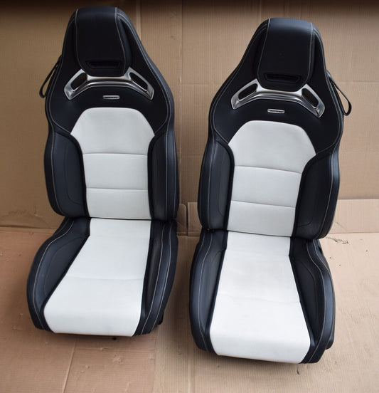 Original Mercedes AMG C190 GT Sitze Leder AIrscarf Nackenbelüftung Performance