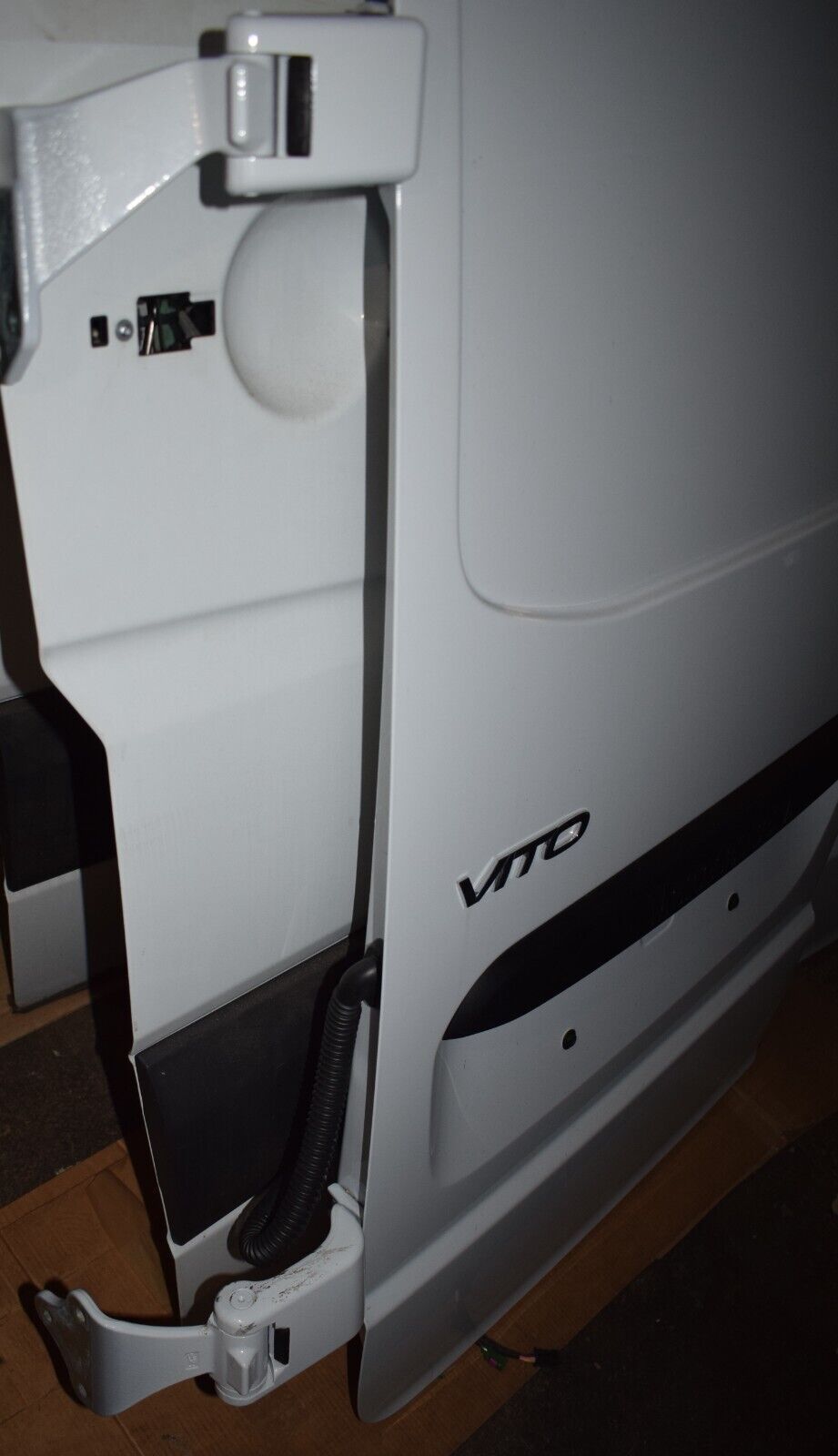 Mercedes w447 Vito Kasten Tür hinten Hecktüren Scharniere Arktikweiss Flügeltür