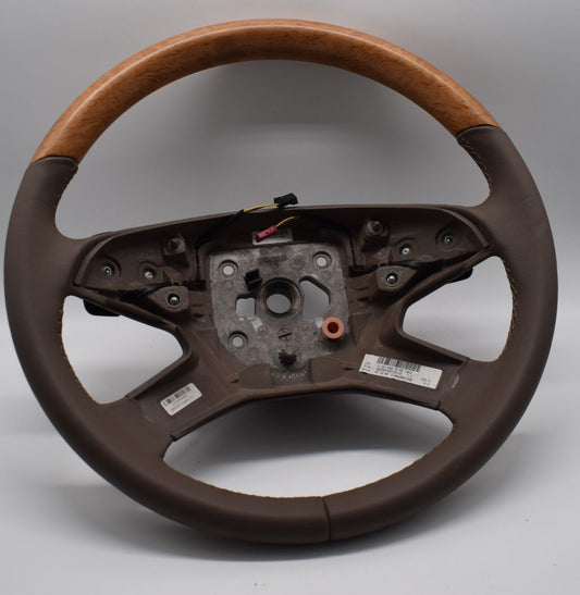 Original Mercedes w164 ML W251 R Klasse Holzlenkrad a1644607203