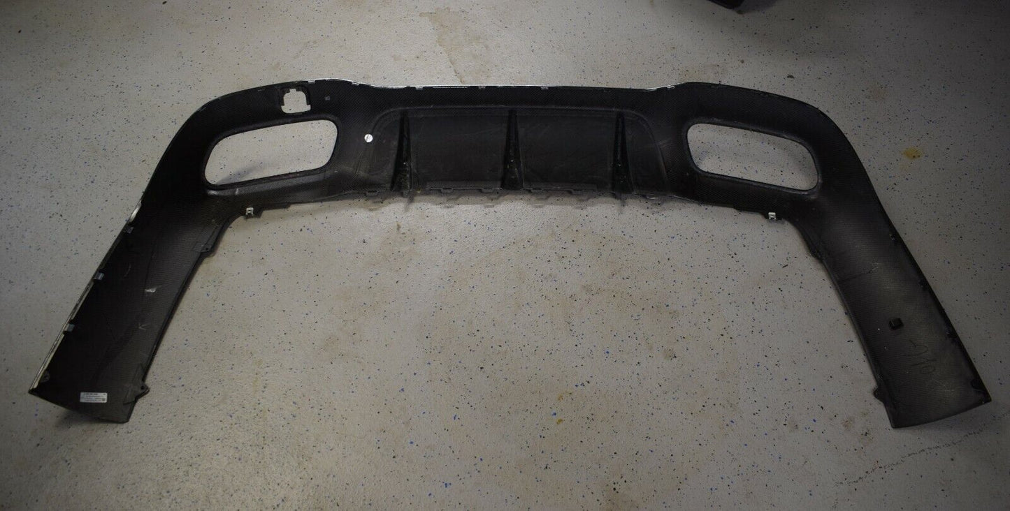 Original Mercedes GT X290 Carbon Diffusor hinten unten