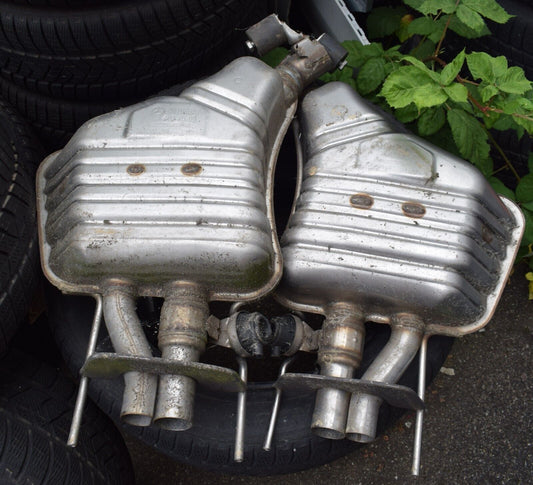 Original Mercedes w221 Endschalldämpfer a2214917000 a2214916900 S Klasse