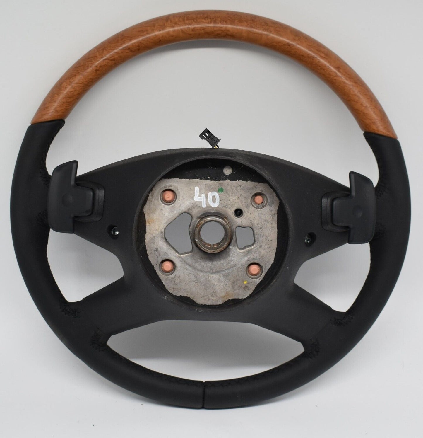 Original Mercedes w164 ML W251 R Klasse Holzlenkrad a1644607203 schwarz