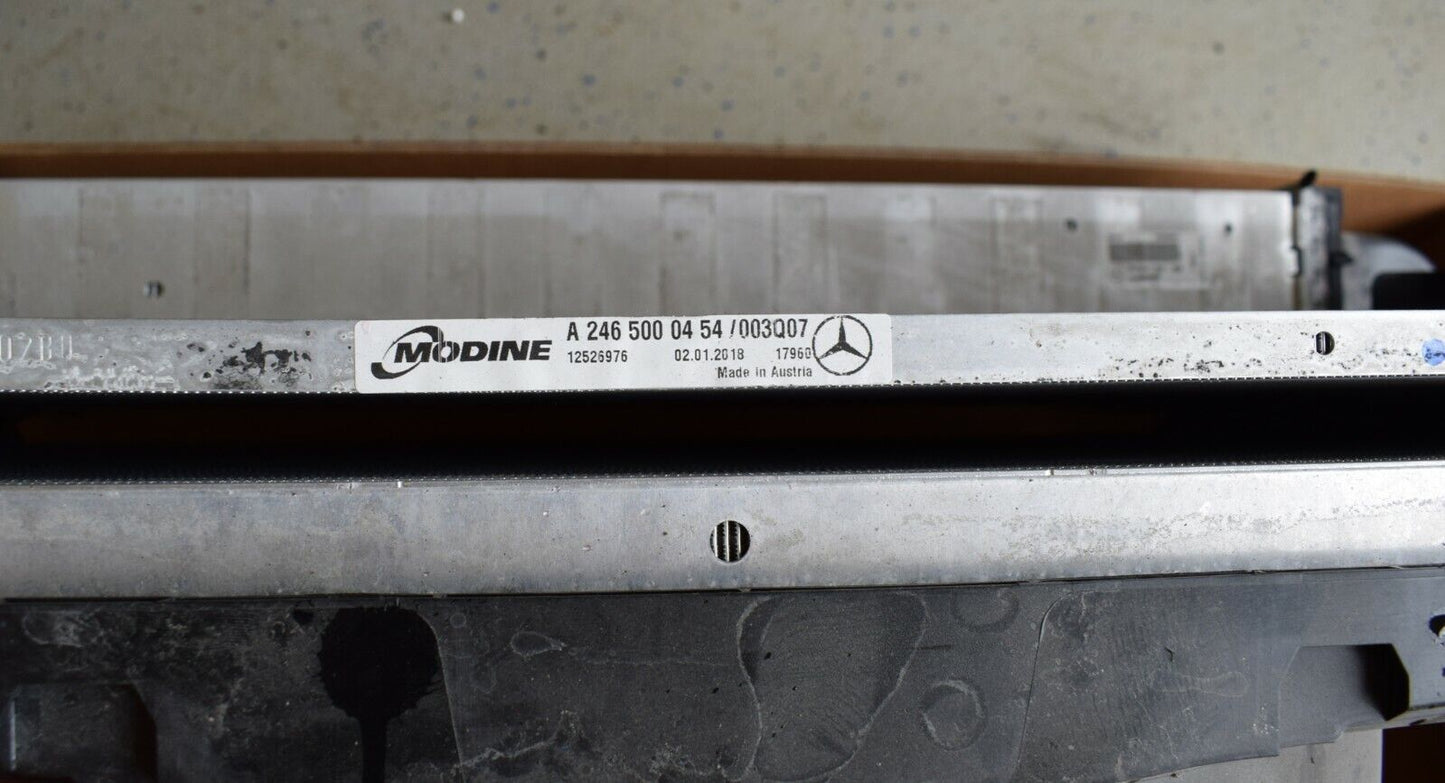 Original Mercedes w117 CLA 220 Kühlerpaket Kühler Lüfter 117