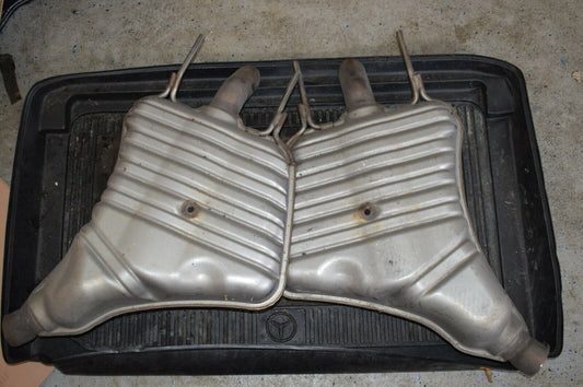 Original Mercedes w221 Endschaldämpfer S420 CDI Auspuff a2214913400 a2214913300