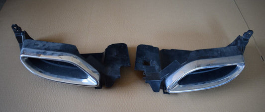 Original Mercedes E Klasse Cabrio Coupe Auspuffblende Paar rechts links w238