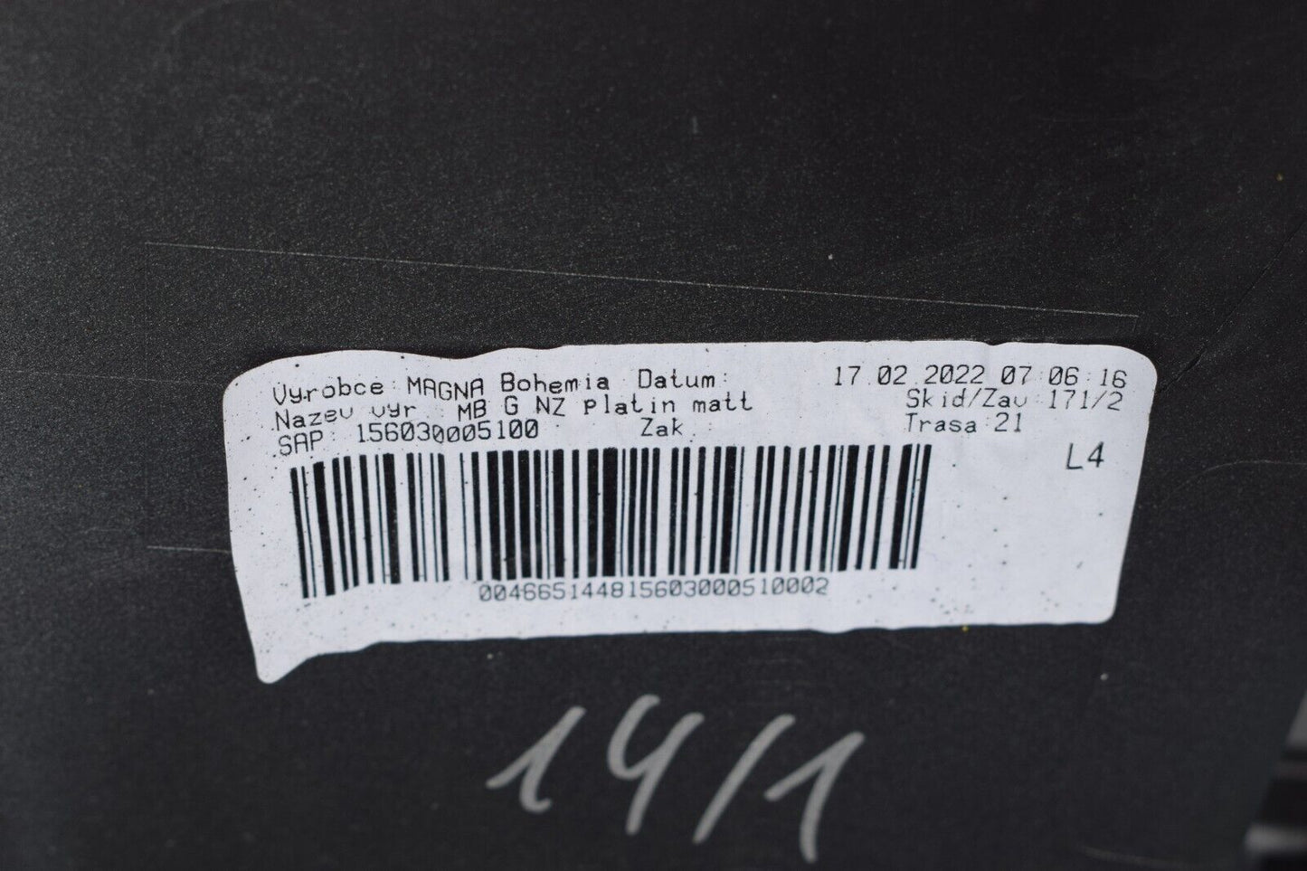 Original Mercedes G Klasse w463A AMG Line Stoßstange hinten