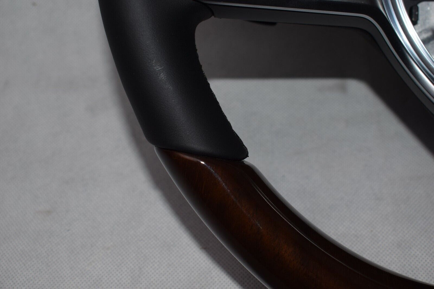 Original Mercedes Holzlenkrad Lenkrad w213 213 Holz Leder E Klasse schwarz