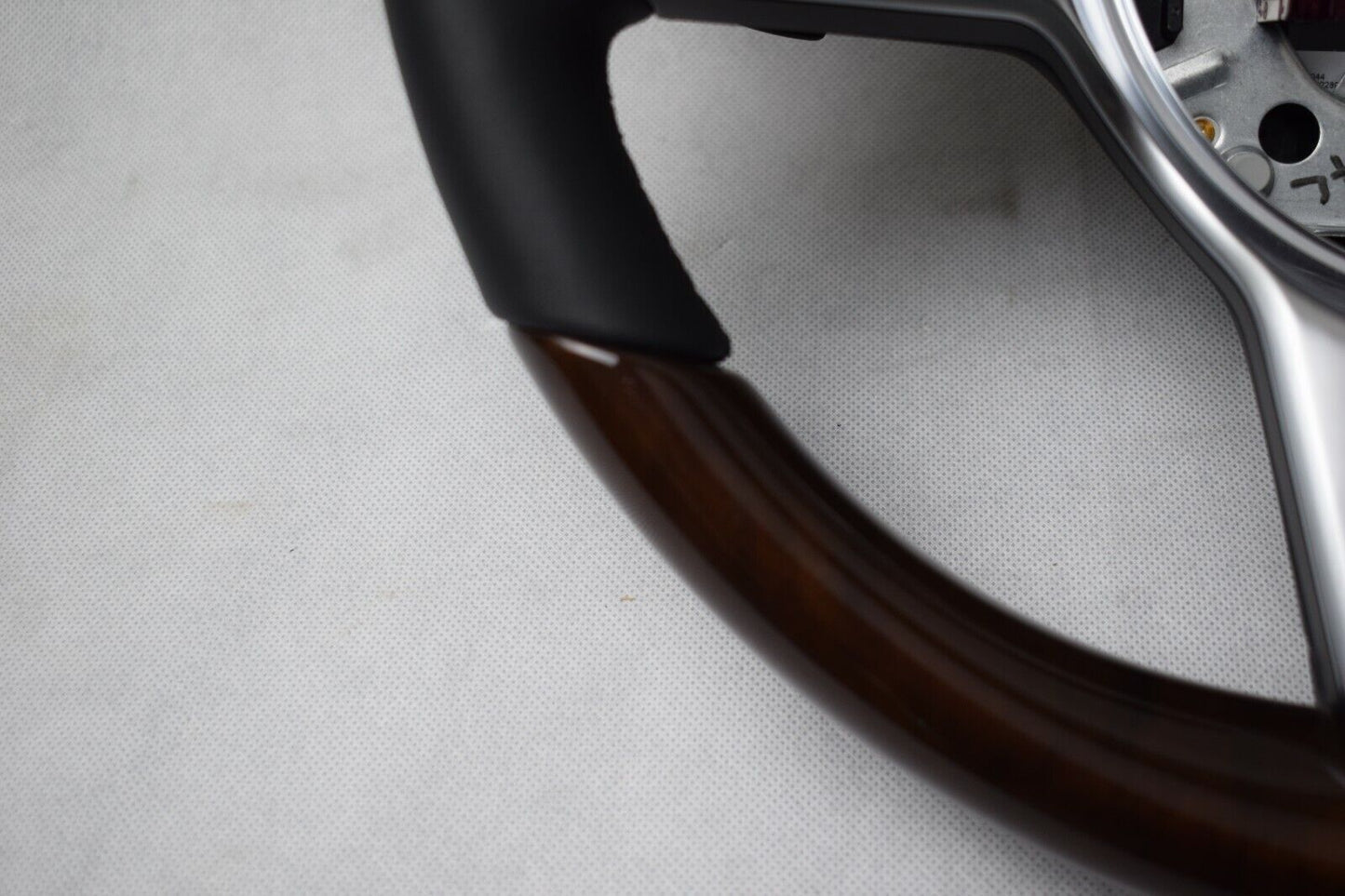 Original Mercedes Holzlenkrad Lenkrad w213 213 Holz Leder E Klasse schwarz