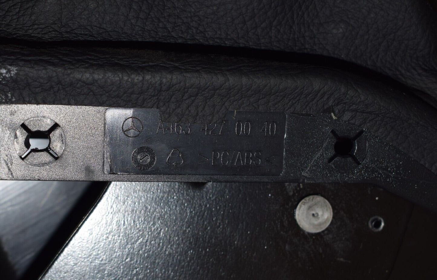 Original Mercedes G Klasse w463 Handbremse Feststellbremse Leder