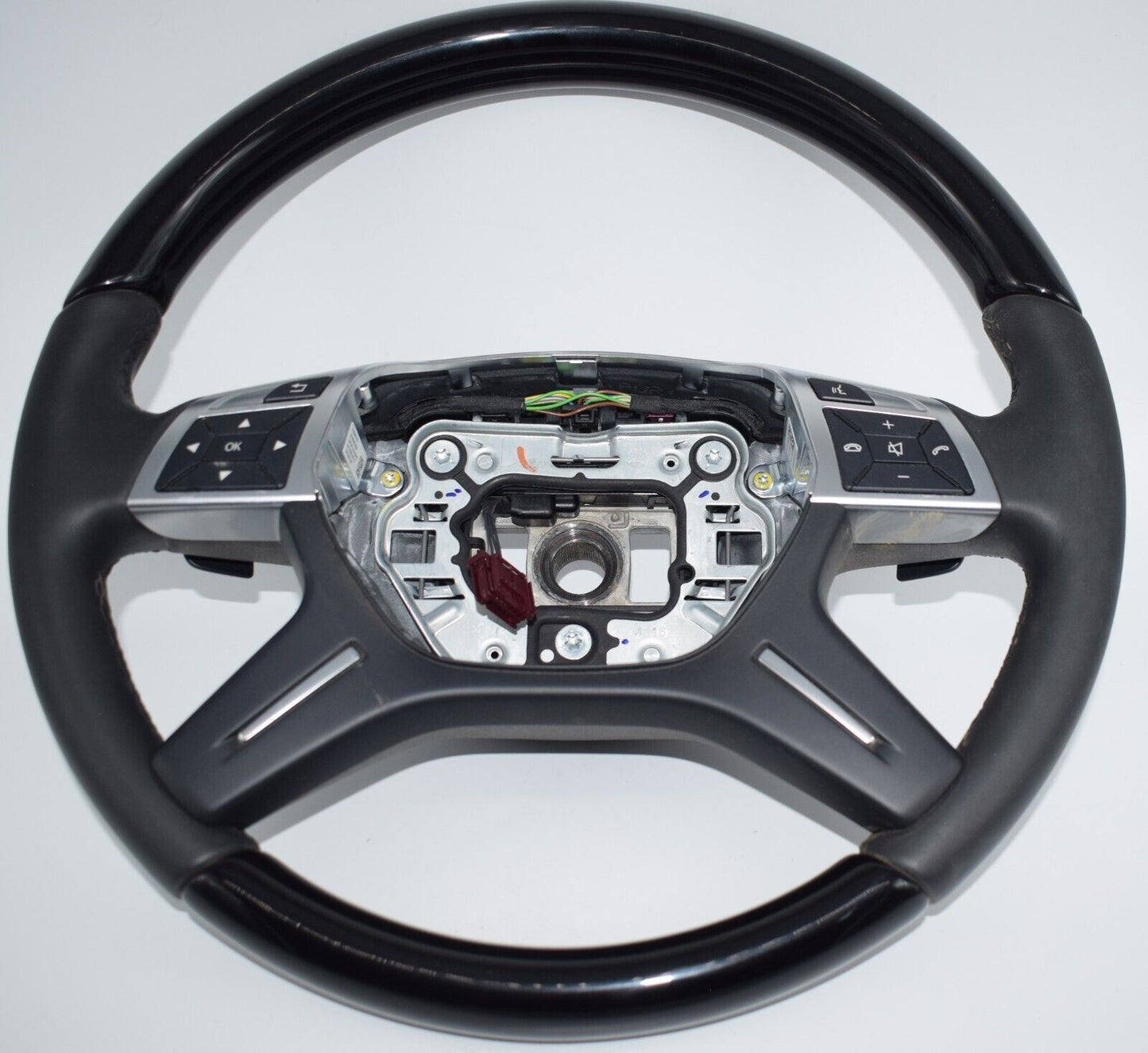 Original Mercedes Holzlenkrad Lenkrad G Klasse w463 a1664601918 schwarz