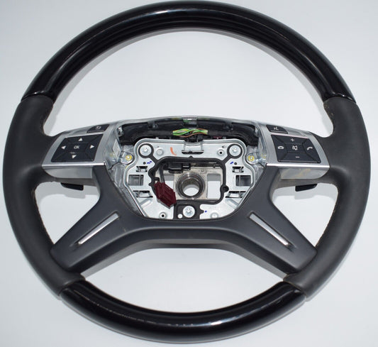 Original Mercedes Holzlenkrad Lenkrad G Klasse w463 a1664601918 schwarz