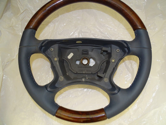 1 Mercedes CLK W209 SL W230 wood steering wheel Holzlenkrad r230 Holz Lenkrad