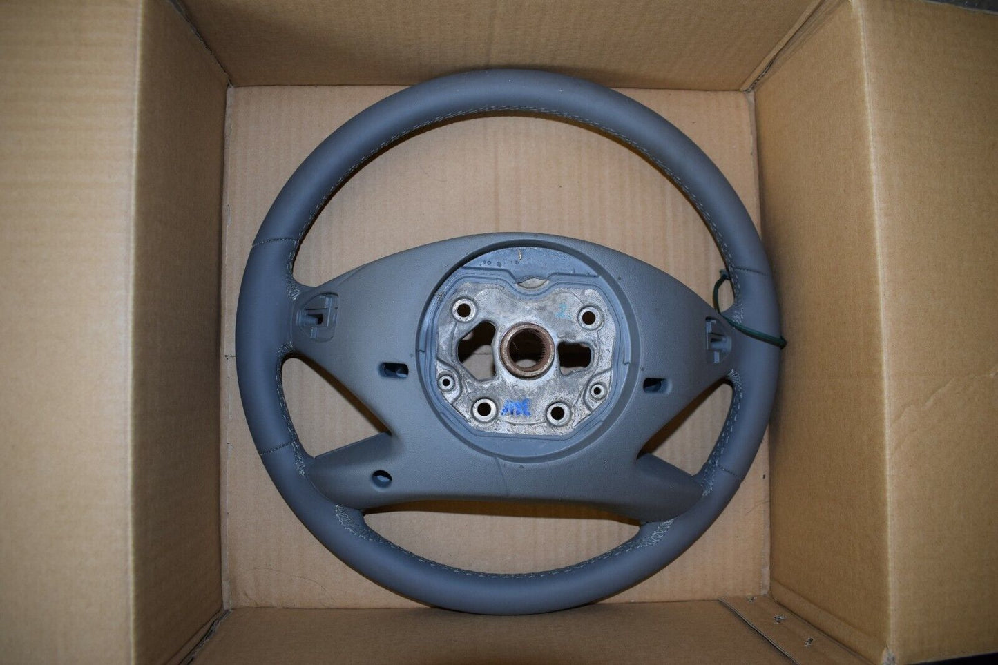 Original Mercedes Lederlenkrad Lenkrad w221 221 S Klasse w216 CL 216 Leder GRAU