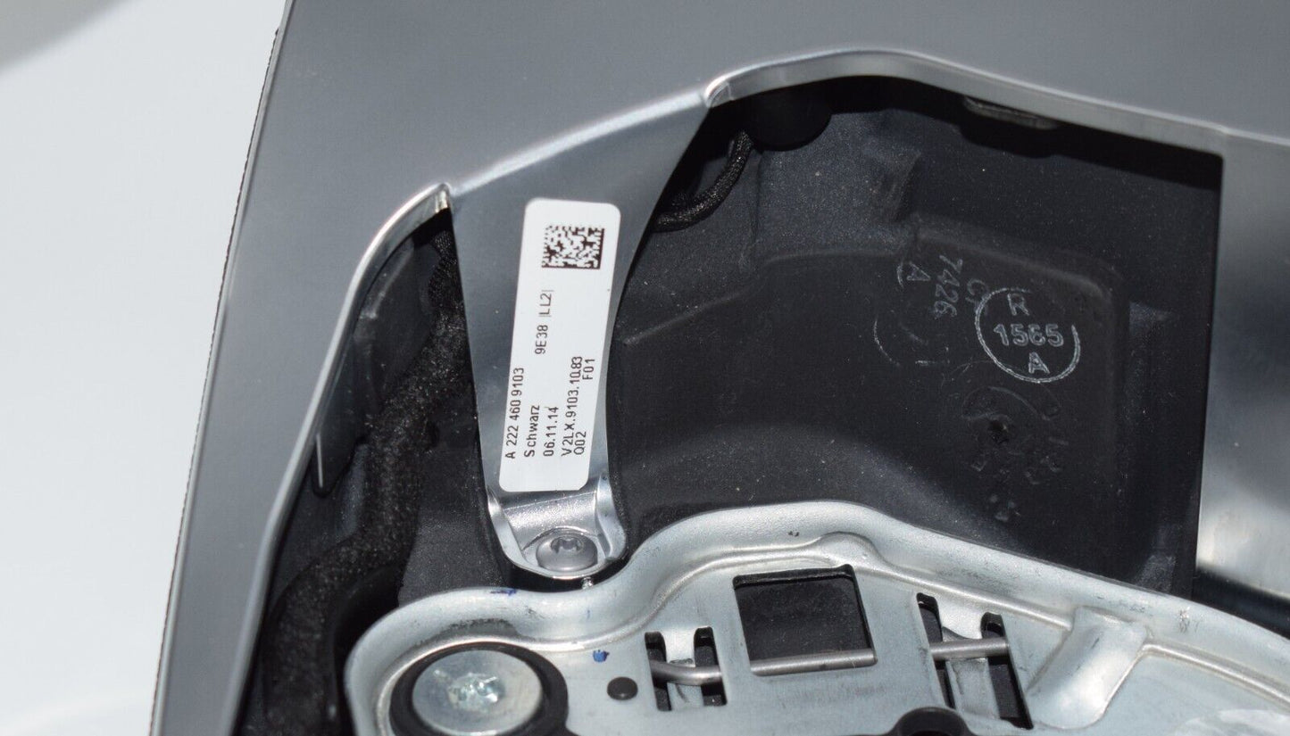 Original Mercedes Holzlenkrad w222 S Klasse Spurassistent schwarz a2224609103