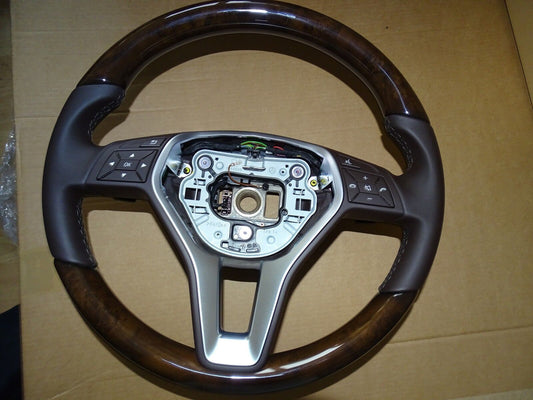 Mercedes SL w230 e w204 w212 klasse holzlenkrad x204 w218 CLS a 2184604418