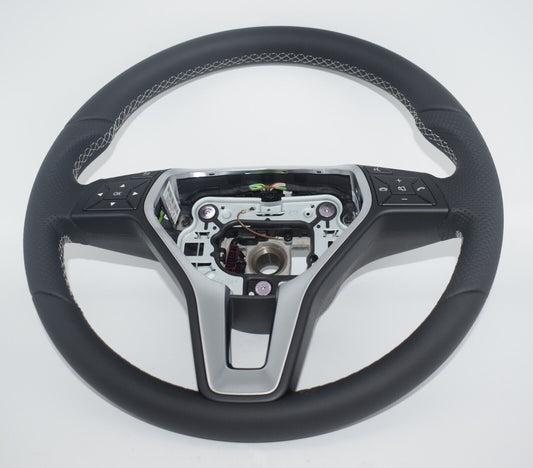 Mercedes A B c e Klasse Lenkrad Schwarz Lederlenkrad a2184602118 w204