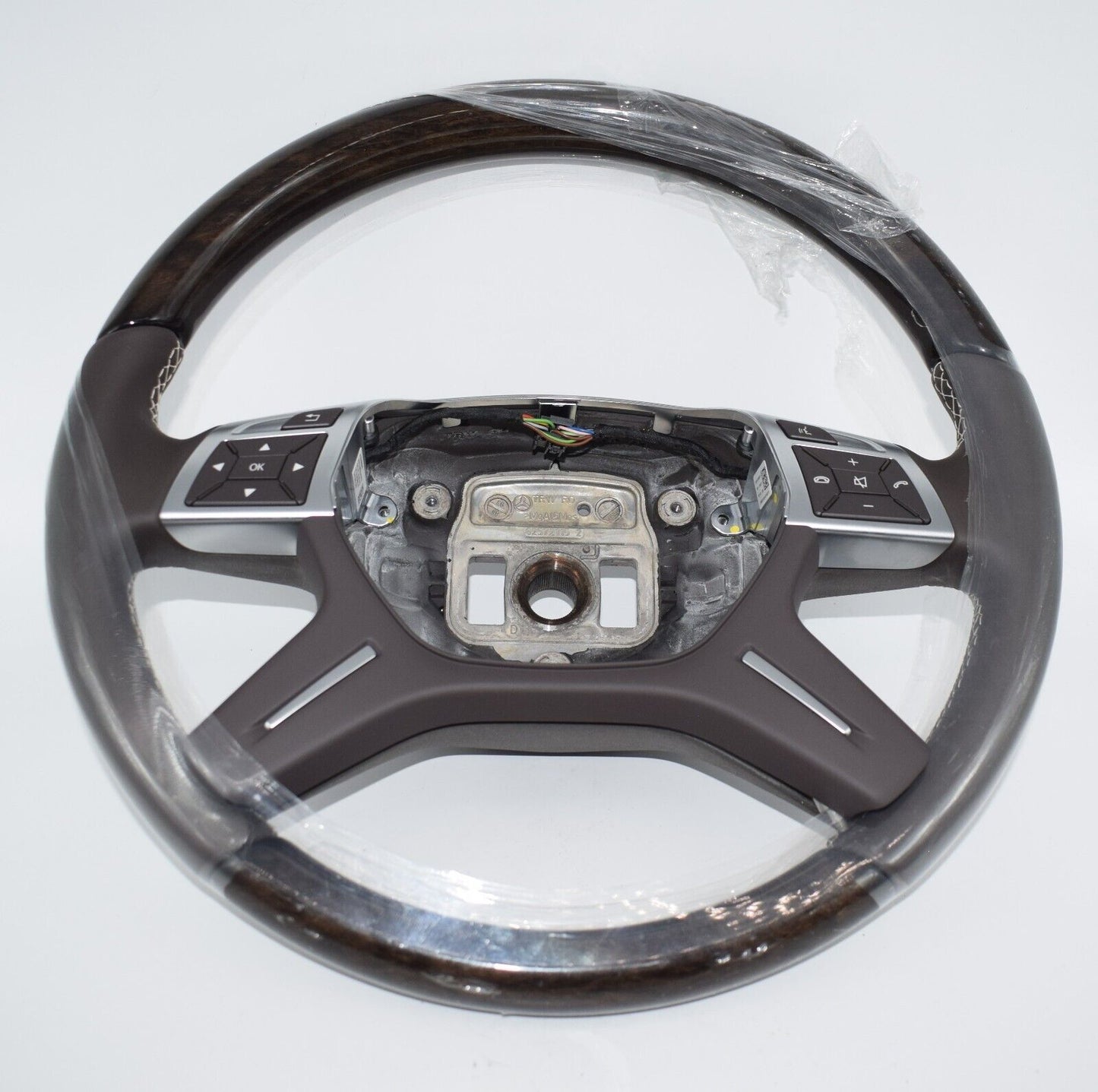 Original Mercedes GL X166 Holz Holzlenkrad w166 Lenkrad Eukalyptus a 1664609903