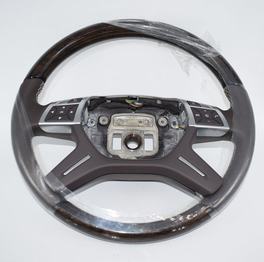 Original Mercedes GL X166 Holz Holzlenkrad w166 Lenkrad Eukalyptus a 1664609903