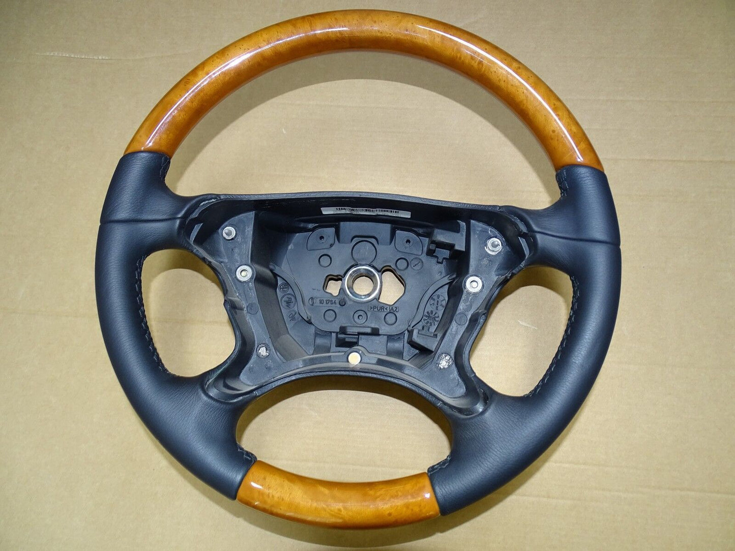 Mercedes SL holz holzlenkrad w230 r 230 seering wheel AMG wood a 2304600703 w211