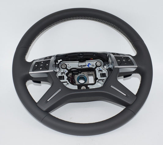 Original Mercedes G Klasse w463 w166 GLE Lenkrad Lederlenkrad a2184608903 Grau