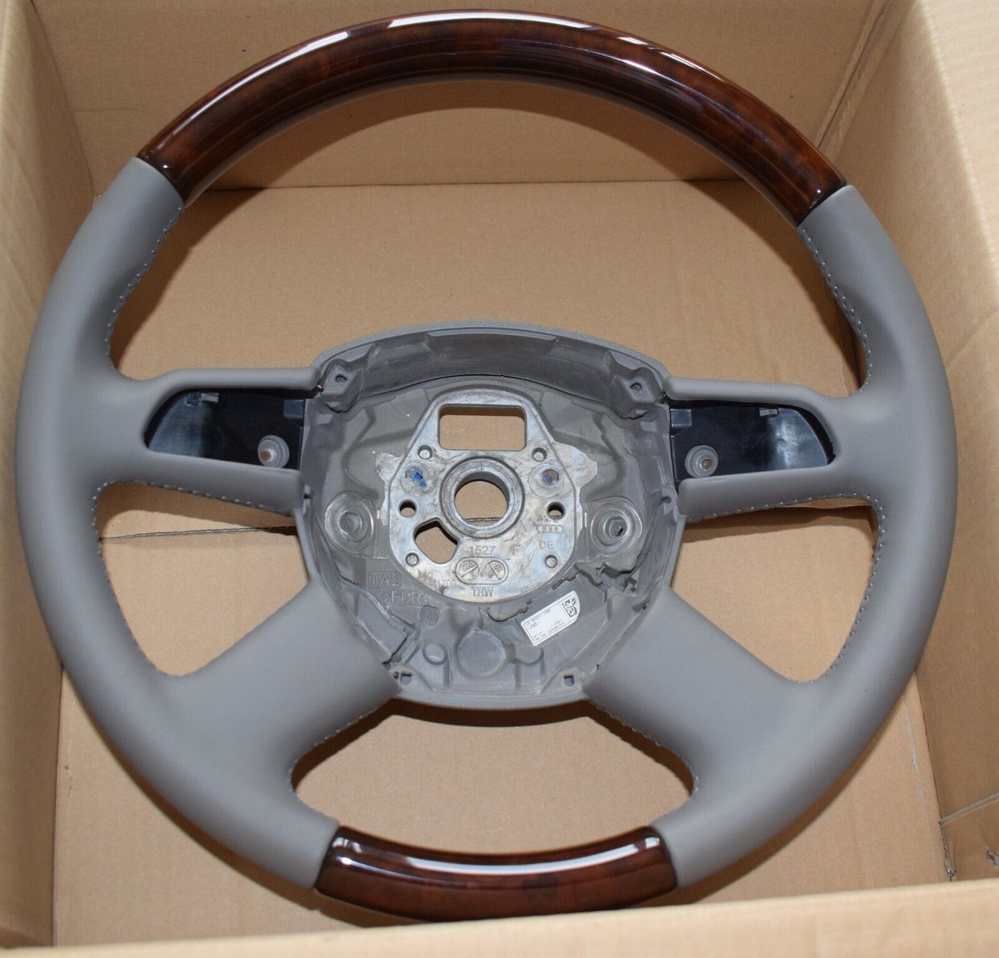AUDI A6 A6 a4 A3 Lederlenkrad A4 Holzlenkrad Q7 A8 steering wheel wood lenkrad