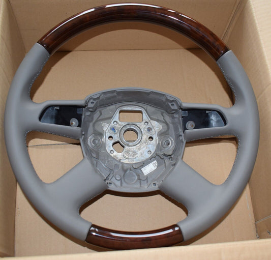 AUDI A6 A6 a4 A3 Lederlenkrad A4 Holzlenkrad Q7 A8 steering wheel wood lenkrad