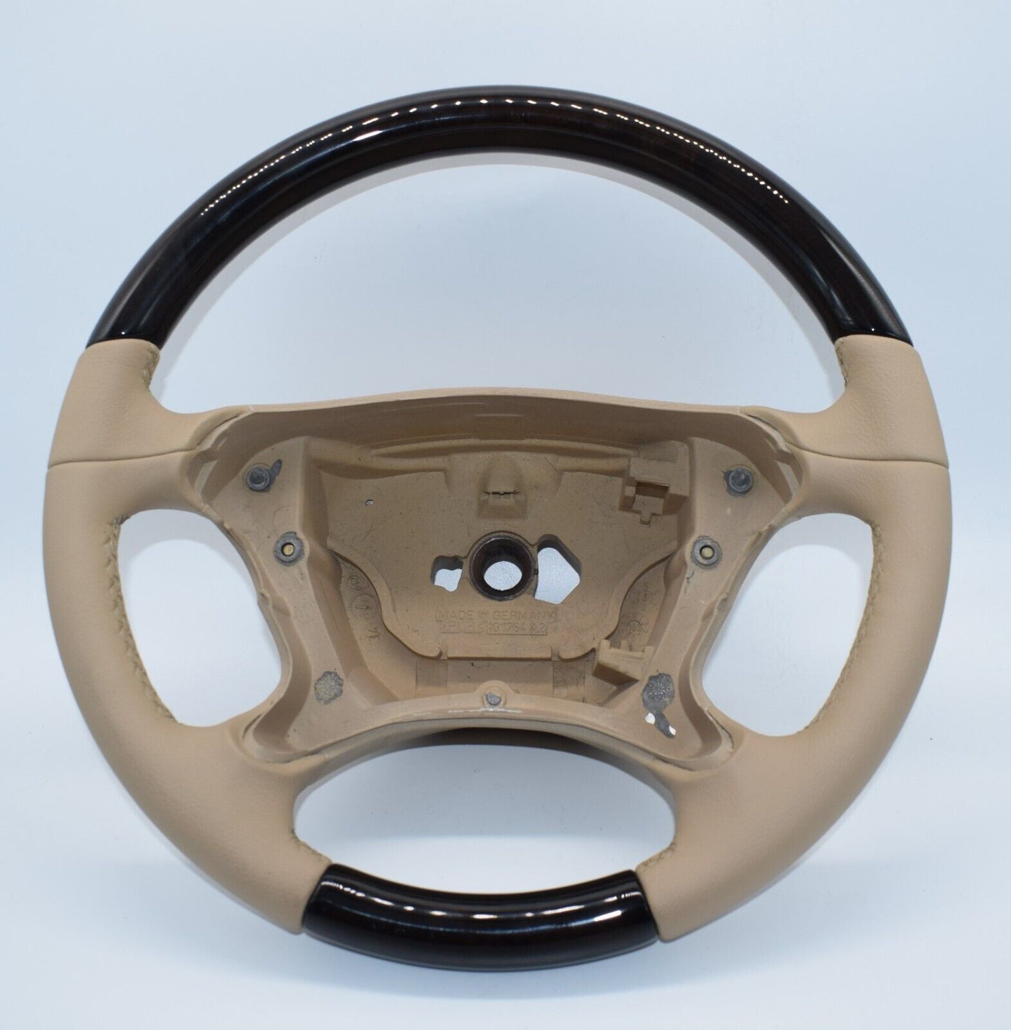 Original Mercedes Holzlenkrad R230 SL CLK w208 Beige Buckskin