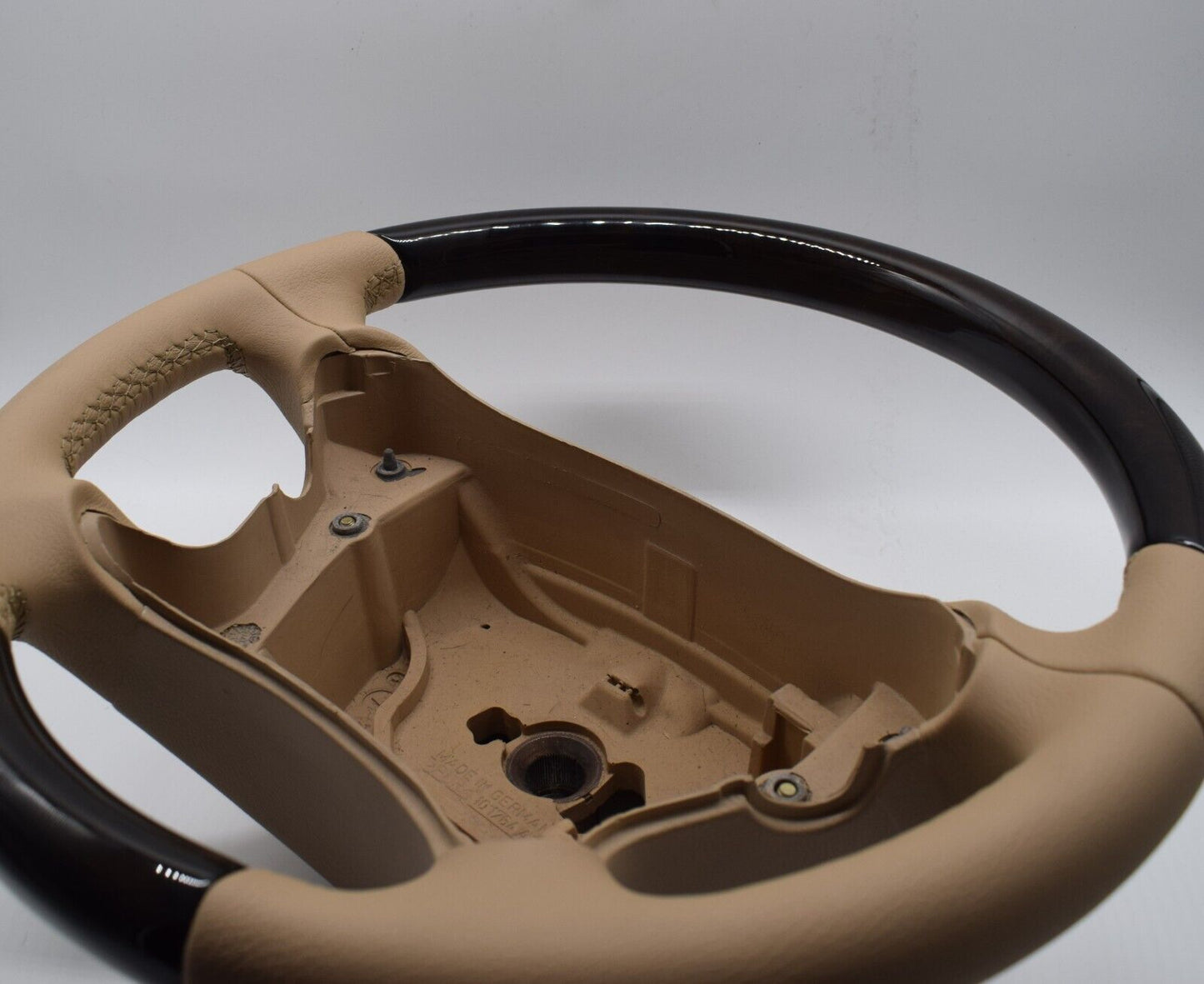Original Mercedes Holzlenkrad R230 SL CLK w208 Beige Buckskin