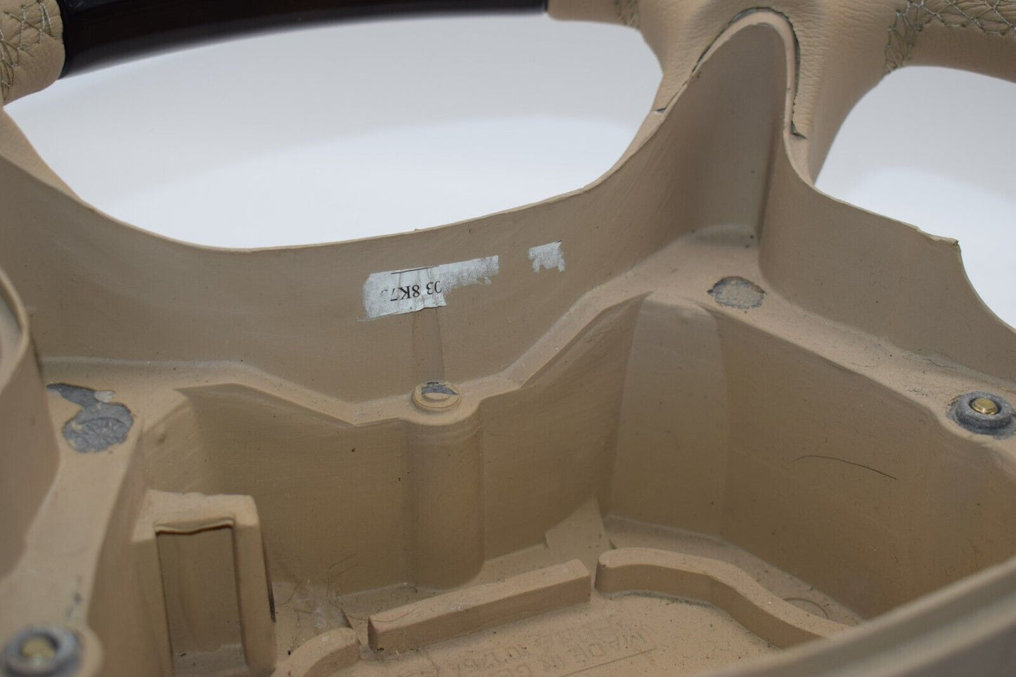 Original Mercedes Holzlenkrad R230 SL CLK w208 Beige Buckskin