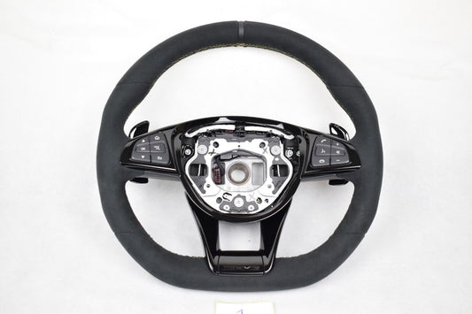 Original Mercedes Amg Performance Lenkrad C190 A190 Gts Gtr Gt Nightpaket Gelb