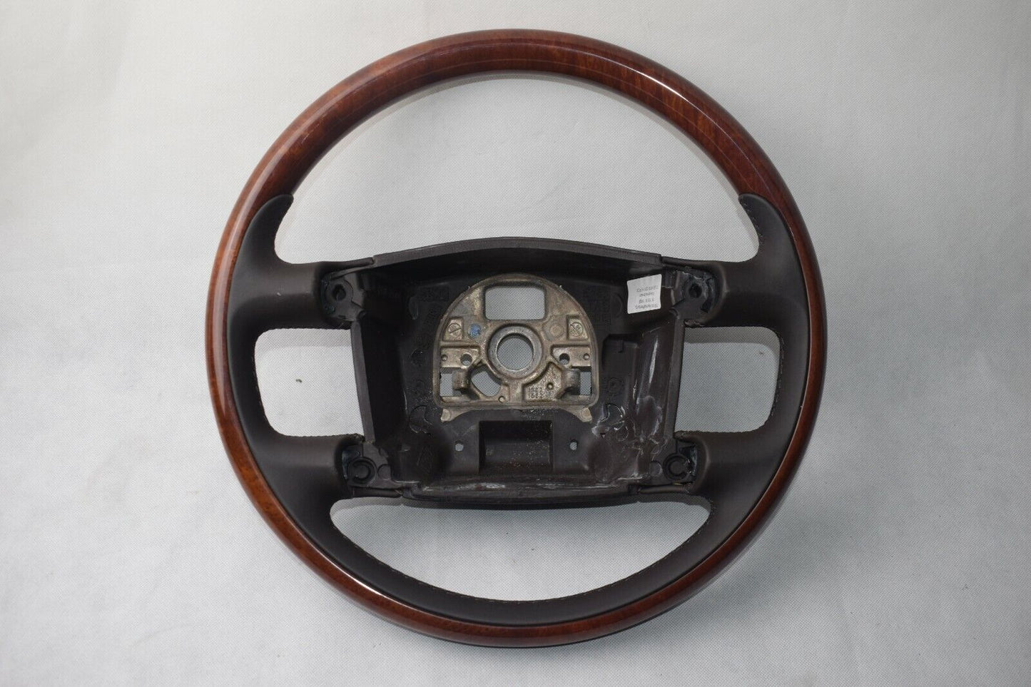 1 VW lenkrad holz holzlenkrad Touareg Phaeton Vavona braun steering wheel