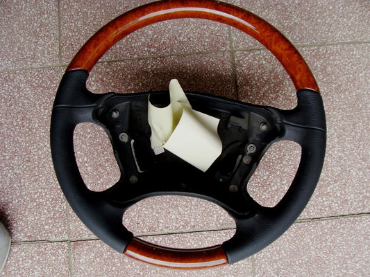 1 Mercedes Holzlenkrad w463 G Klasse Lenkrad holz G500 lederlenkrad g350 AMG